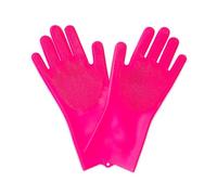 Muc-Off Deep Scrubber Gloves, Taglia L - Guanti per Pulizia Moto e Bici Riutilizzabili in Silicone Impermeabile - Guanti Resistenti al Calore e Senza BPA