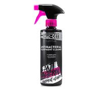 Muc-Off Detergente Antibatterico per Attrezzature per Allenamento indoor, 500 ml - Spray Igienizzante Avanzato per Bici Indoor e Attrezzature da Palestra