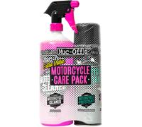 MUC-OFF KIT PACK DETERGENTE SPRAY PULIZIA MOTO MOTORCYCLE CLEANER + PROTECTANT