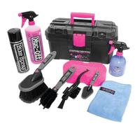 Muc-off Kit Pulizia Moto Completo - Tutto Il Necessario per Pulire, Proteggere e Lubrificare la Tua Moto - Include Un Detergente Moto, Un Lucido per Moto e Altri Accessori Moto