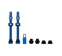 Muc Off Tubeless Presta Valves 2 Units Blu 60 mm Blue