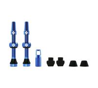 Muc-Off Kit valvole tubeless 44 mm/60 mm/80mm 80 mm Blue unisex
