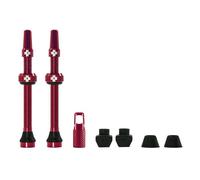 Muc-Off Kit valvole tubeless 44 mm/60 mm/80mm 80 mm Red unisex