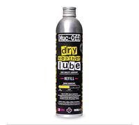 Muc-Off Lubrificante Catena Dry 300ml - Cambiate Fluide e Silenziose | Formula a base di cera che penetra in ogni maglia per uscite asciutte e polverose su strada, gravel e MTB.