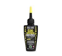 Muc-Off Lubrificante Catena Dry 50ml - Cambiate Fluide e Silenziose | Formula a base di cera che penetra in ogni maglia per uscite asciutte e polverose su strada, gravel e MTB.