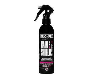Muc-Off Rain Shield Re-Proofer, 250 Millilitri - Spray Impermeabilizzante per Abbigliamento Outdoor e Tecnico - Formula senza PFC