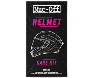 Muc-Off Shield and Helmet, Set di pulizia/cura male Nero
