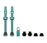 Muc Off - Tubeless Valve Kit V2 Universal For MTB & Road - Valvola per bicicletta 60 mm turquoise