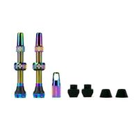 Muc Off Tubeless Presta Valves 2 Units Oro 44 mm Iridescent