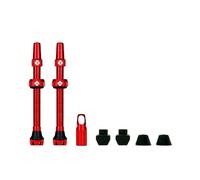 Muc-Off Kit valvole tubeless 44 mm/60 mm/80mm 60 mm Red unisex