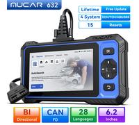 MUCAR 682 Strumento diagnostico per auto assistito AI CANFD Codifica ECU bidirezionale 20 Reset Diagnosi completa del sistema Scanner Obd2 Senza vita