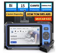 MUCAR 632 Strumento diagnostica OBD2 Scanner TPMS SAS ABS ECM Test bidirezionale