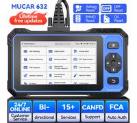 MUCAR 632 Strumento diagnostica OBD2 TPMS SAS ABS ECM 15 Funzioni Speciali