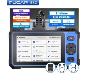 MUCAR 682 Diagnostica Auto Sistema Completo 20+ Funzione Versione globale CANFD