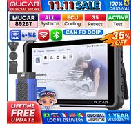 MUCAR 892BT Scanner OBD2 bidirezionale assistente AI Strumento diagnostico del sistema completo Codifica ECU 34 servizi Supporto CANFD e DOIP