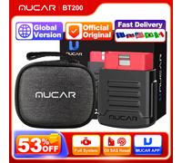 MUCAR BT200 Bluetooth Automotive Obd2 Scanner per strumenti diagnostici del sistema completo automatico Olio SAS Scan EOBD Diagnosi O2 Tester del sensore Mucar BT200