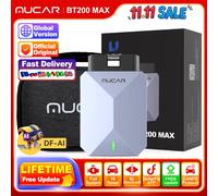 MUCAR BT200 MAX Automotive OBD2 Scanner Tutti i sistemi 15 Reset Controllo bidirezionale CANFD Strumenti diagnostici per auto a vita libera