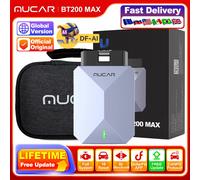 MUCAR BT200 MAX Automotive OBD2 Scanner Tutti i sistemi 15 Reset Controllo bidirezionale CANFD Strumenti diagnostici per auto a vita libera BT200 MAX