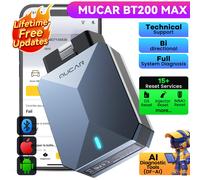 MUCAR BT200 MAX OBD2 Strumento Diagnostica Controllo bidirezionale 15+Services