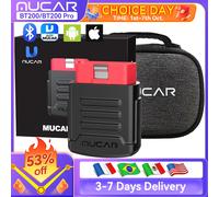 10 pezzi-100 pezzi MUCAR BT200/BT200 Pro OBD2 Strumento diagnostico Diagnosi del sistema completo 10pcs MUCAR BT200