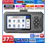 MUCAR CDE900 PRO Strumento diagnostico OBD2 4 Diagnostica del sistema ECM TCM ABS SRS Scanner automobilistico Lettore di codici per auto Scanner OBD 2 MUCAR CDE900 PRO