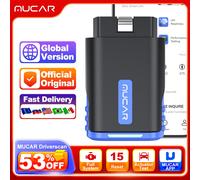MUCAR DriverScan OBD2 Scanner Test d'azione diagnosi automatica sistema completo 15 Reset olio DPF freno TCM iniettore strumenti di diagnostica per Auto DriverScan