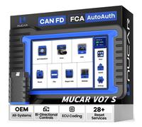 MUCAR VO7 S Dispositivo Diagnostico Scanner OBD2 Tutto Sistema CANFD ECU Coding