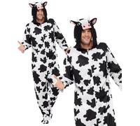 Mucca Animale Fattoria Adulti Tuta Mucca Costume Libro Giorno