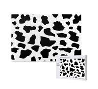 Mucca (carattere piccolo),Puzzle in legno da 1000 pezzi per famiglie, puzzle per adulti e adolescenti