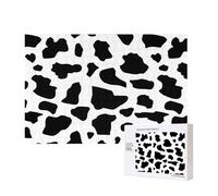 Mucca (carattere piccolo),Puzzle in legno da 300 pezzi per famiglie, per adulti e adolescenti, decorazioni per la casa
