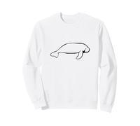 Mucca del Mare del Lamantino Felpa