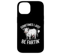 Mucca Farting Barnyard Umorismo Scoreggia Gag Custodia per iPhone 14