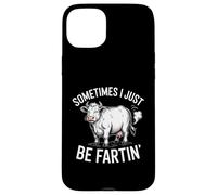 Mucca Farting Barnyard Umorismo Scoreggia Gag Custodia per iPhone 15 Plus