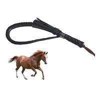Mucca Fatta a Mano in Pelle di Cuoio Bullwhips, Fruste Equitazione, Colture Equestri a Cavallo Frusta Accessori