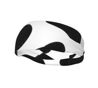 Mucca Spot Stampa Leggero Sport Sweatband Per Uomini Donne Elasticizzato Per Palestra Basket Yoga