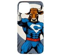 Mucca supereroe Custodia per iPhone 15 Plus
