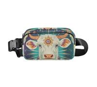 Mucca Tarocchi Elegante Marsupio per Donne Uomini Adolescenti Mini Marsupio Cintura con Tracolla Regolabile per Shopping Sport Lavoro, Mucca Tarocchi, 1 Dimensione, Tarocchi di mucca, 1 size