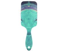 Mucca Tarocchi spazzola delicata per capelli Massaggio del cuoio capelluto progettato per capelli ricci con manico ergonomico cepillo para definir rizos