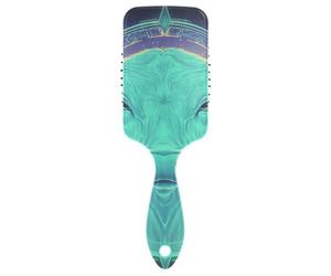 Mucca Tarocchi spazzola delicata per capelli Massaggio del cuoio capelluto progettato per capelli ricci con manico ergonomico cepillo para definir rizos