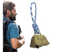 Mucche Bells Makers - Velle rumorose versatili con Cordino per Cavalli di bestiame, Ranch e Uso della fattoria | Campanella Suoneria in metallo per Avviso di orso escursionismo campeggio in