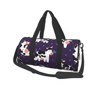 Mucche divertenti Fattoria divertente, Borsone da viaggio di grande capacità Borsa rotonda Borsa da viaggio sportiva Borsa da viaggio Borsa da fitness