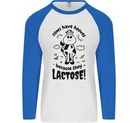 Mucche Have Zoccoli Perché They Mancanza Toes Uomo L/S Baseball T-Shirt
