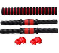 Mucchio Bar Peso del Manubrio Impostare il Sollevamento Della Barra 2 x 40cm Bars and 1 x 40 cm Collegamento Casa di Fitness