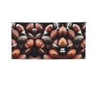 Mucchio di palloni da calcio stampa versatile festa,Migliori bandiere banner per eventi,Decorazioni per feste di compleanno