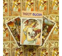 Mucha Carte Del Tarot Jugendstil 78 Carte Con Libro Lo Scarabeo
