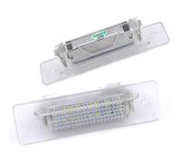 MuChangZi 2 Pz Bianco LED Numero Targa Luce Lampada Per P/orsche 911 Carrera 964 968 986 993 996