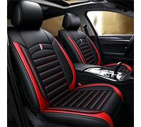 Muchkey Copri-sedili Auto per Hyundai ix35 Set Coprisedile per Anteriori e Posteriori Accessori Auto Colore Nero Rosso