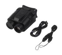 MuchLuckystar Binocolo notturno digitale 4K con schermo HD da 2 pollici, zoom 28x, ricaricabile 3600 mAh, per la fauna selvatica, caccia, campeggio, osservazione delle stelle