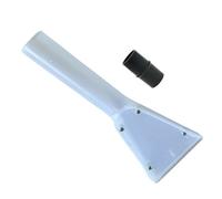 MuchLuckystar Bocchetta per aspirapolvere per tappezzeria con testa trasparente, strumento di estrazione a secco umido da 32-35 mm, per pulizia di moquette, dettagli auto, mobili, adatto per tubi da