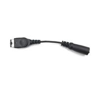 MuchLuckystar Cavo adattatore per cuffie da 3,5 mm per Game Boy per Advance SP, cavo convertitore jack audio da 11 cm per console, nero